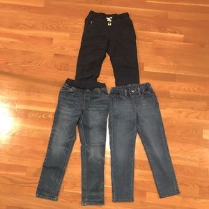 Trio of Boys’ Size 7 Pants